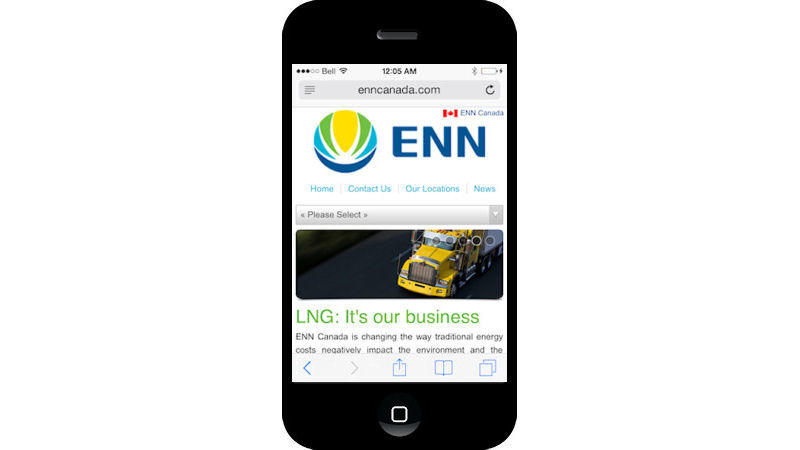 ENN Mobile Site