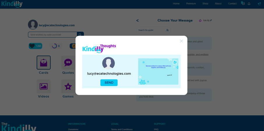 Kindilly send quote